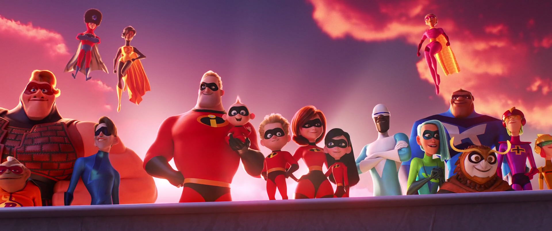 Чудо семейка. Суперсемейка. Incredibles 2. Суперсемейка 2 герои.