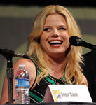 Megan Hilty speaks at the 2011 San Diego Comic Con.