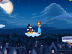 Wendy with Mickey in Epic Mickey: Power of Illusion