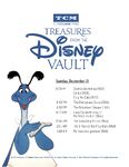 Treasures from The Disney Vault Schedule-Treasures from The Disney Vault Schedule