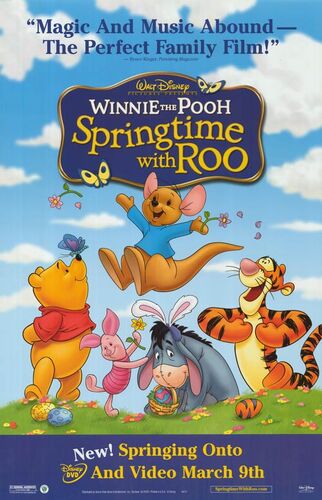 Disney Winnie the Pooh - Springtime with Roo Original 2004 Poster