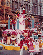 Mickey's 40th Birthday float from 1968.