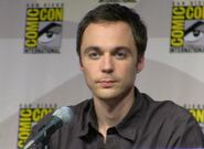 Jim Parsons attending the 2009 San Diego Comic Con.