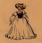 Early concept design of the Princess by a Disney Studio Artist (1).