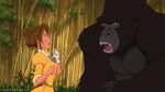 Kerchak roars in front of Jane