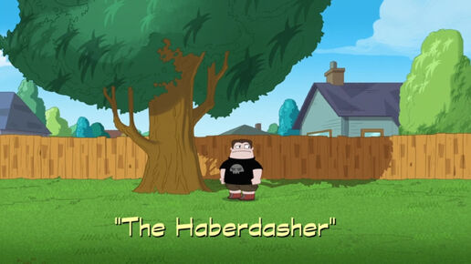 The Harberdasher title card