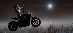 What If...? - 1x09 - What If... The Watcher Broke His Oath? - Black Widow Motorcycle