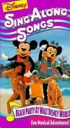 The 1996 VHS release of Beach Party at Walt Disney World.