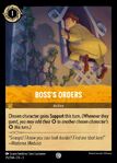 Boss's Orders lorcana