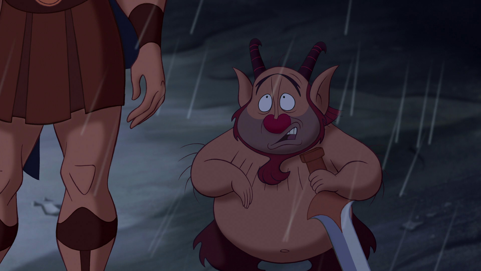 Disney Hercules Character Figure-Satyr Phil 