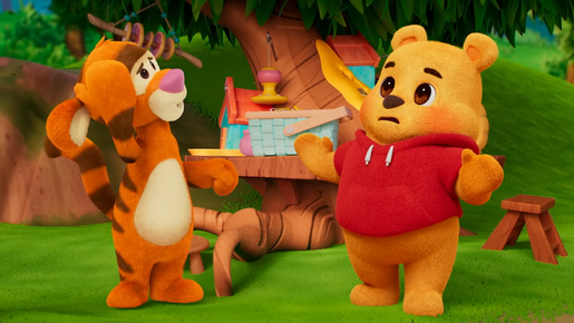 Hundred Acre Easter Egg Hunt with Pooh Bear and Friends