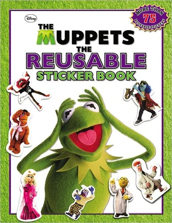 TheMuppetsTheReusableStickerBook