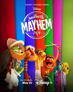 The Muppets Mayhem poster