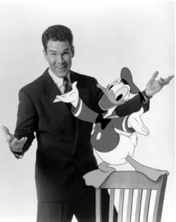 Tony Anselmo with Donald Duck