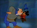 The sorcerer is furious about Mickey disobeying his warning.