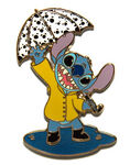 Disney Mall - Stitch in Rain with Umbrella