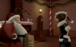 Santa meeting Sora