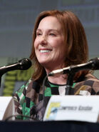 Kathleen Kennedy at the 2015 San Diego Comic Con.