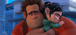 Ralph and Vanellope's emotional goodbye