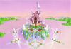 Artwork of Radiant Garden in Kingdom Hearts: Birth by Sleep