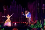 Belle and Beast in Fantasmic!