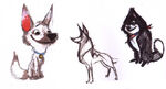 Early designs of Bolt.