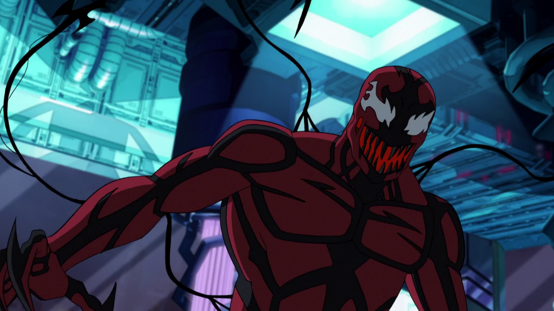 ultimate spider man disney xd carnage