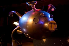 The Swinetrek in the Muppet*Vision 3D pre-show at Walt Disney World.