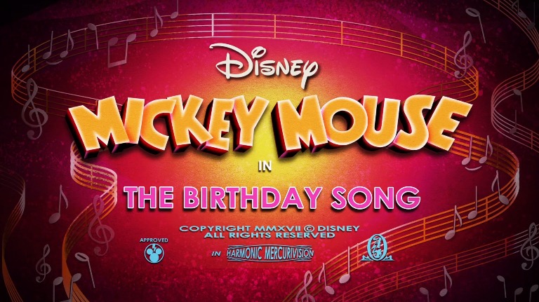 Mickey mouse, temporada 4 la canción de cumpleaños dibujos