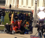 The muppets again filming 13