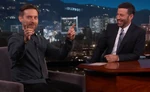 Tobey Maguire visits JKL.jpg (114 KB) Tobey Maguire visiting Jimmy Kimmel Live in September 2015.