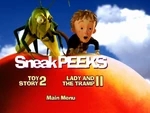 Sneak Peeks menu