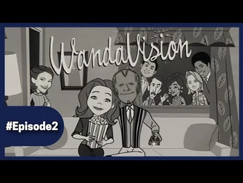 WandaVision Intro - Title Sequence-Opening Credit - Episode 2