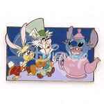 The Mad Hatter and the March Hare with Stitch