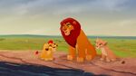 Simba with Kiara and Kion