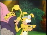 Jungle Fever.jpg (58 KB) Marsupilami (as a doctor) checking the time on his watch while examining Maurice