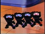 Z-Bot's lackeys, the Ninja Kitties.