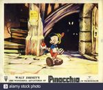 Pinocchio uk lobby card 1940