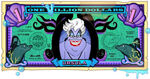 Ursula's One Villain dollar bill.