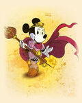 Minnie as she appears in Wizards of Mickey.