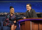 Yvette Nicole Brown visiting The Late Show with Stephen Colbert in February 2016.