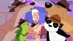 Agent D, Peter the Panda, Agent Kangroo, Agent Pinky and Agent F