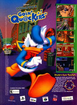 Donald duck online goin quackers ps2