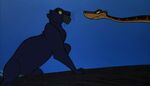 Kaa sees Bagheera