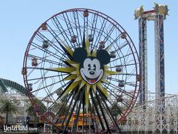 Mickey's Fun Wheel at Disney California Adventure