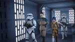 Commander Sato and Ezra in custody