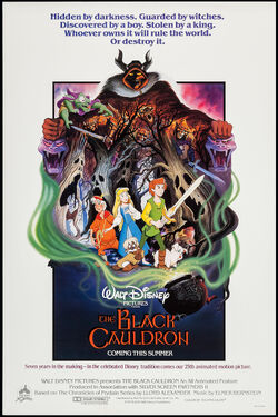 The Black Cauldron poster