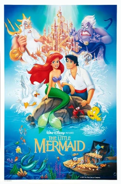 The Little Mermaid 1989 movie poster