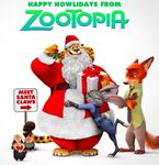 Zootopia Christmas promo