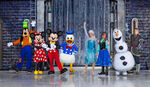 Mickey and Friends with Elsa, Anna, Kristoff, and Olaf